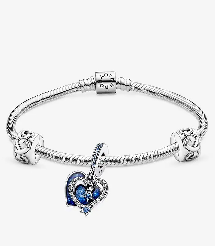 Shooting Star Heart Bracelet Gift Set